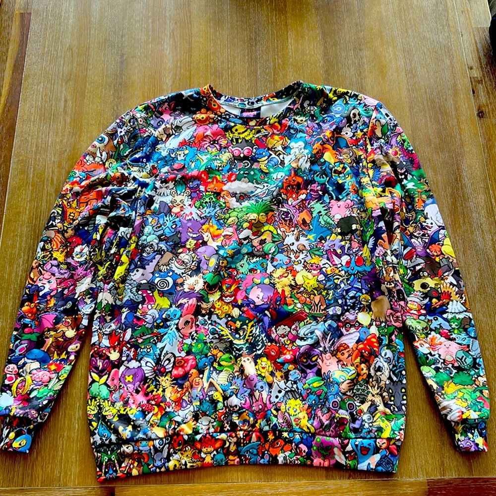 Pokemon Crewneck Sweatshirt (Size L)
